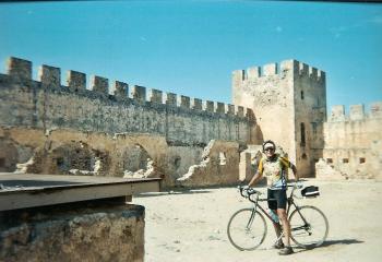 cycling into a very old place cycling into a very old place